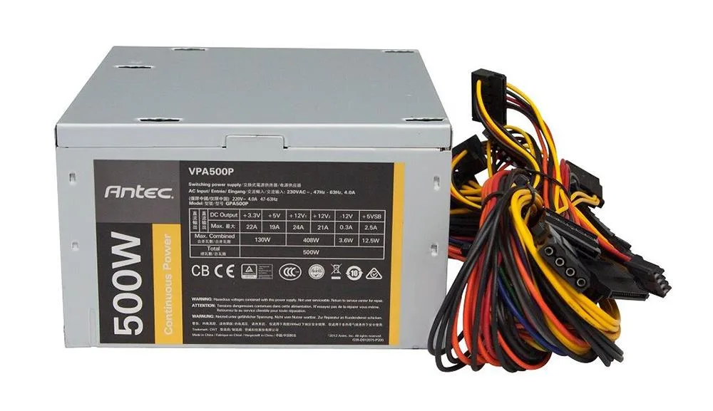 Antec BP500U EC Basiq BP500U ATX 12V Power Supply