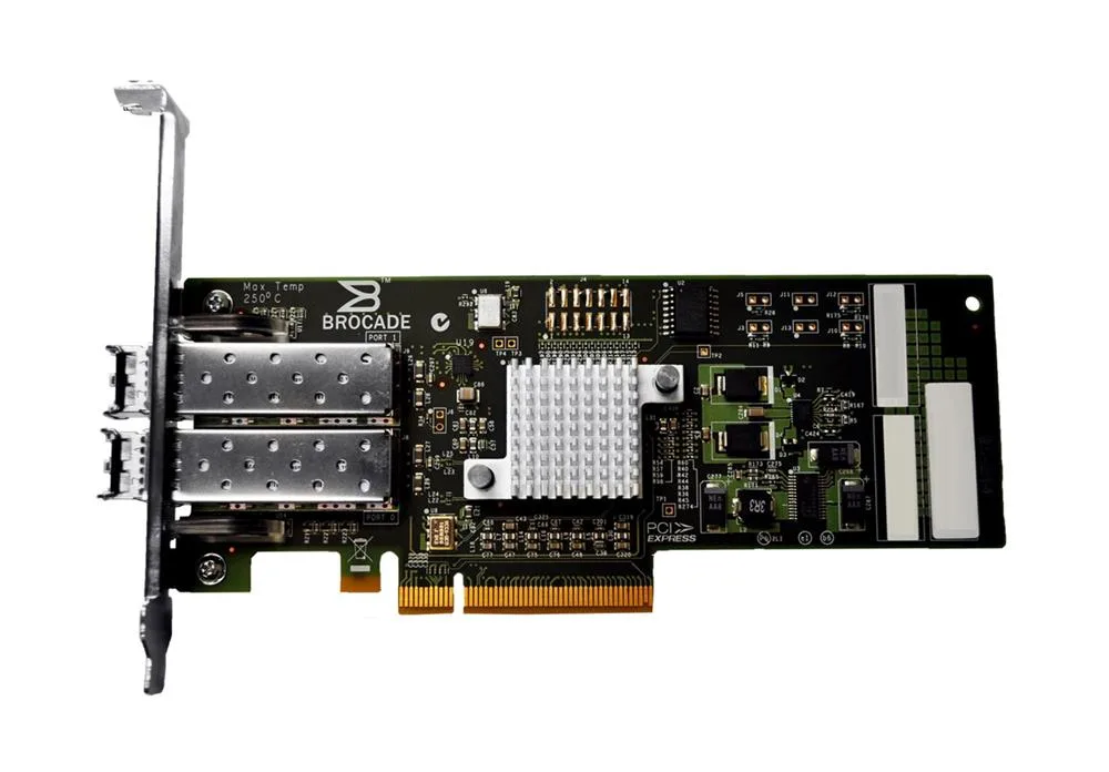 BR-425-0010 - Brocade BR-425-0010 Dual Port Fibre Channel Host Bus Adapter - 2 x FC - PCI Express 2.0 - 4Gbps
