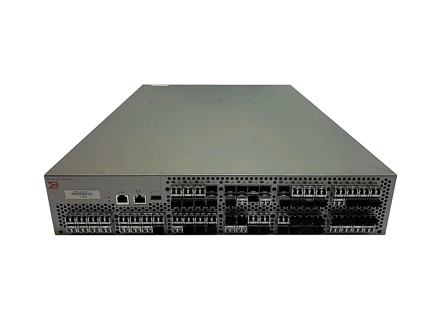 HP BR-5340-80 Brocade 5300 Series 80 x SFP+ Ports 8Gb/s Rack-mountable Fibre Channel Switch