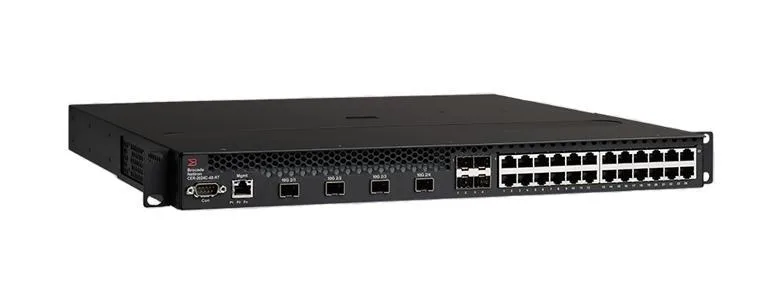 BR-CER-2024C-4X-RT-DC - Extreme Networks ExtremeRouting CER 2024C with 24 x 1 GbE copper with four combination RJ45/SFP ports, 4x10 GbE, one 500 W DC Power Supply