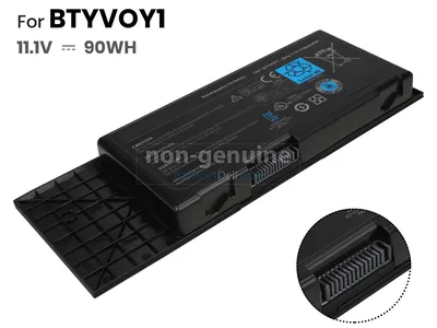 BTYVOY1 - Dell 9-Cell 11.1V Li-ion Battery for Alienware M17x R3 R4