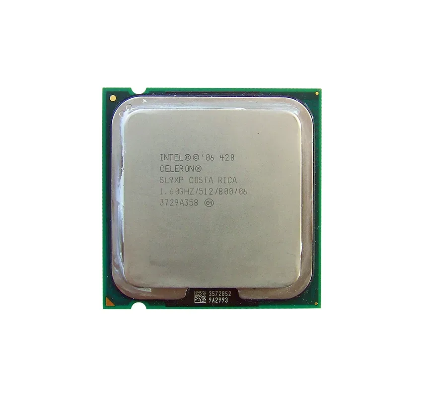 BX80524P500128 - Intel Celeron 420 1-Core 1.60GHz 800MHz FSB 512KB L2 Cache Socket LGA775 Processor