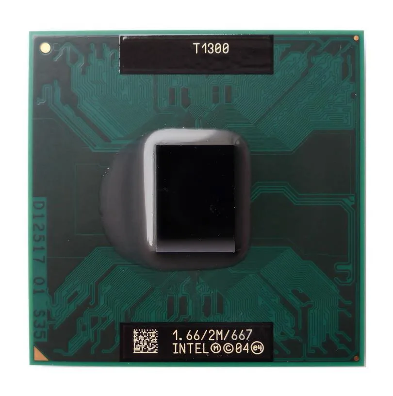 BX80538756 - Intel Core Solo T1300 1.66GHz 667MHz FSB 2MB L2 Cache Socket PPGA478 Processor