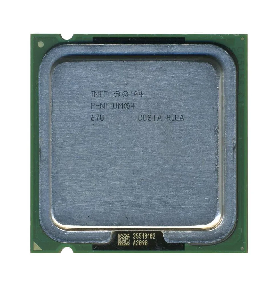 BX80547PG3800FT - Intel Pentium 4 670 3.80GHz 800MHz FSB 2MB L2 Cache Socket 775 Processor