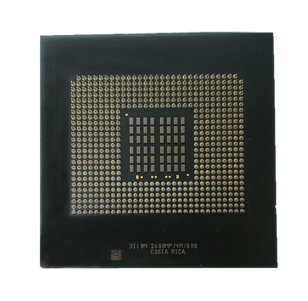BX805507110M - Intel Xeon 7110M Dual Core 2.6GHz 2MB L2 Cache 4MB L3 Cache 800MHz FSB Socket 604-Pin Micro-FCPGA 65NM 95W Processor