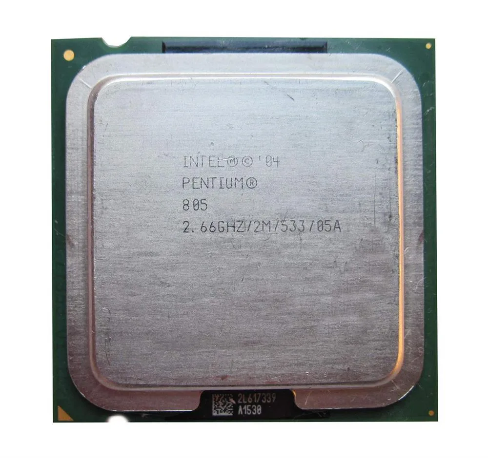 BX80551PE2666FN - Intel Pentium D Dual Core 805 2.66GHz 533MHz FSB 2MB L2 Cache Socket 775 Processor