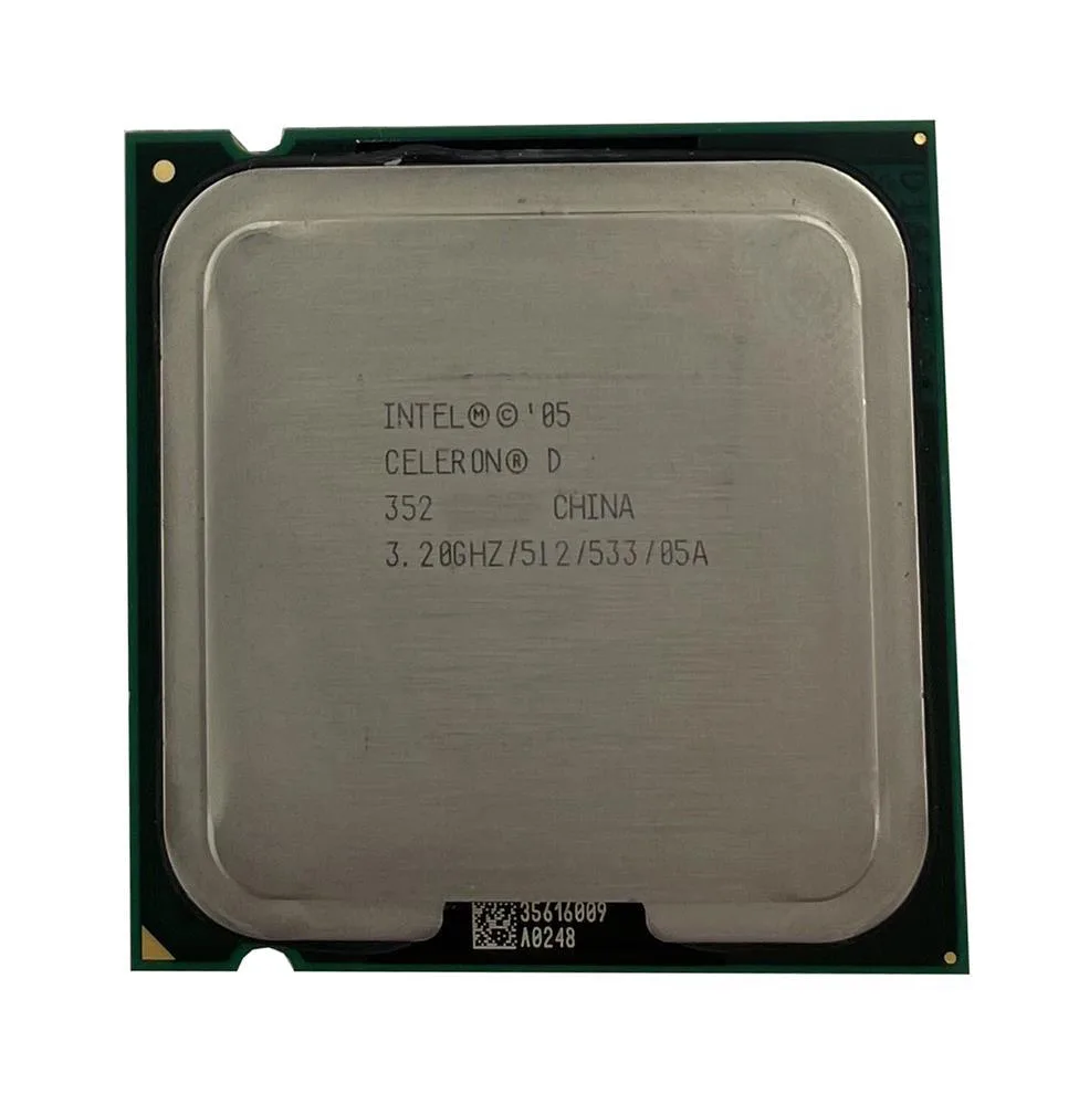 BX80552352 - Intel Celeron D 352 3.20GHz 533MHz FSB 512KB L2 Cache Socket 775 Processor