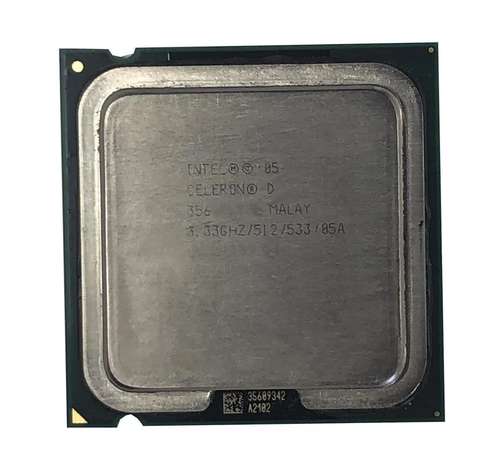 BX80552356 - Intel Celeron D 3.33GHz 533MHz FSB 512KB L2 Cache Socket 775 Processor