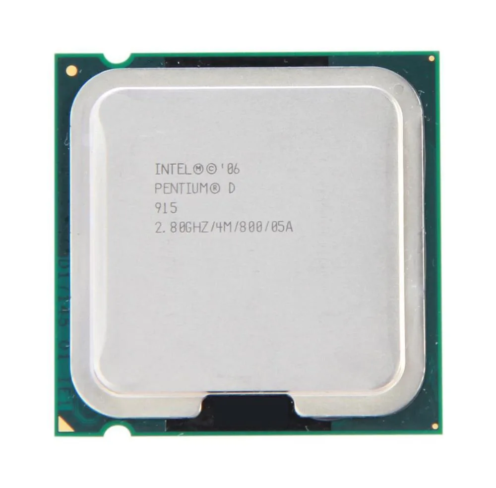 BX80553915 - Intel Pentium D 915 Dual Core 2.8GHz 4MB L2 Cache 800MHz FSB LGA-775 Processor