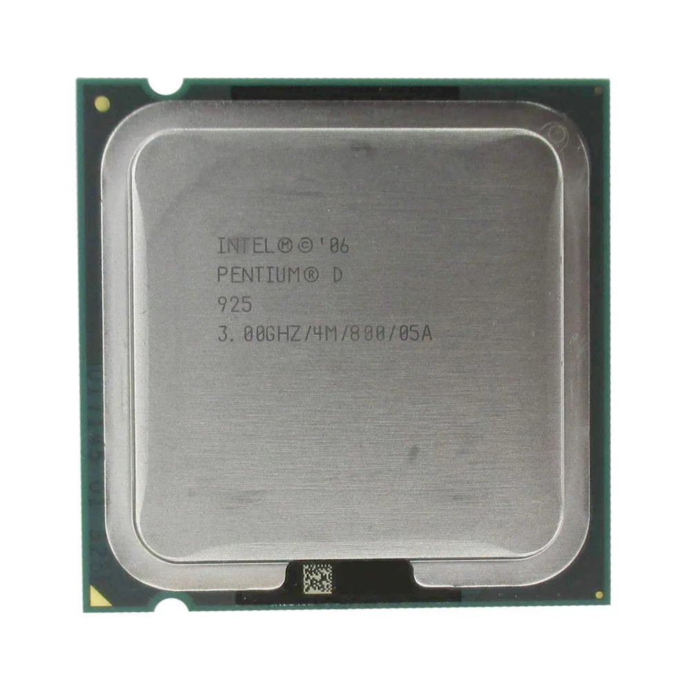 BX80553925 - Intel Pentium D 925 3.0GHz 4MB L2 Cache 800MHz FSB LGA775 Socket 65NM 95W Processor