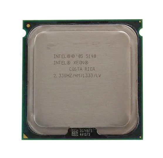 BX805565148P - Intel Xeon 5148 2.33GHz 4MB L2 Cache 1333MHz FSB Socket LGA771 65NM 40W LV Processor