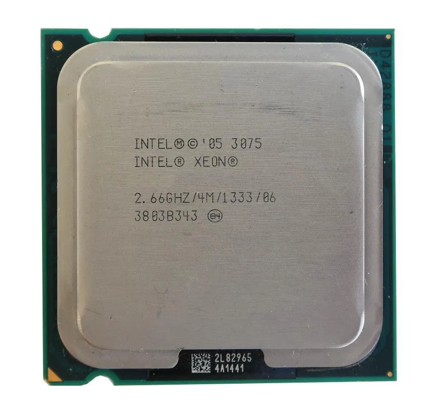 BX805573075 - Intel Xeon Dual Core 3075 2.66GHz 1333MHz FSB 4MB L2 Cache Socket FC-LGA6 Processor