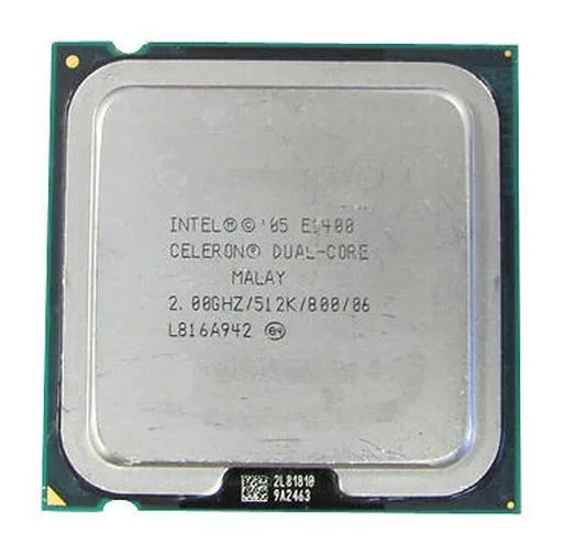 BX80557E1400 - Intel Celeron Dual Core E1400 2.00GHz 800MHz FSB 512KB L2 Cache Socket LGA775 Processor