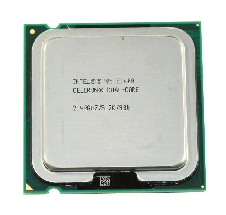 BX80557E1600 - Intel Celeron E1600 Dual Core 2.40GHz 800MHz FSB 512KB L2 Cache Socket LGA775 Processor
