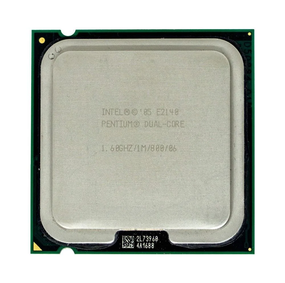 BX80557E2140 - Intel PENTIUM E2140 Dual Core 1.6GHz 1MB L2 Cache 800MHz Socket LGA-775 65NM 65W Processor