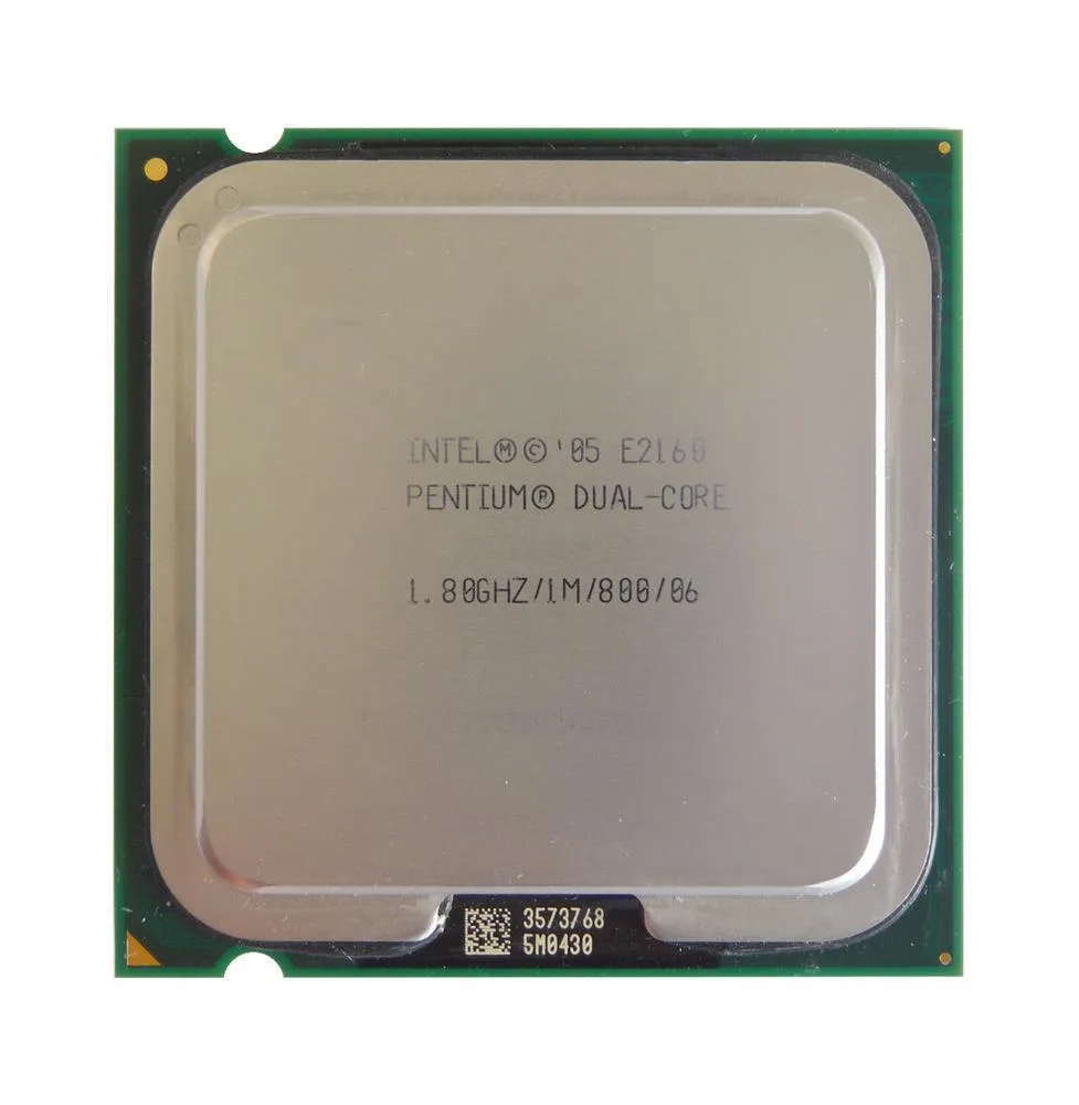 BX80557E2160R - Intel Pentium E2160 Dual Core 1.80GHz 800MHz FSB 1MB L2 Cache Socket LGA775 Desktop Processor