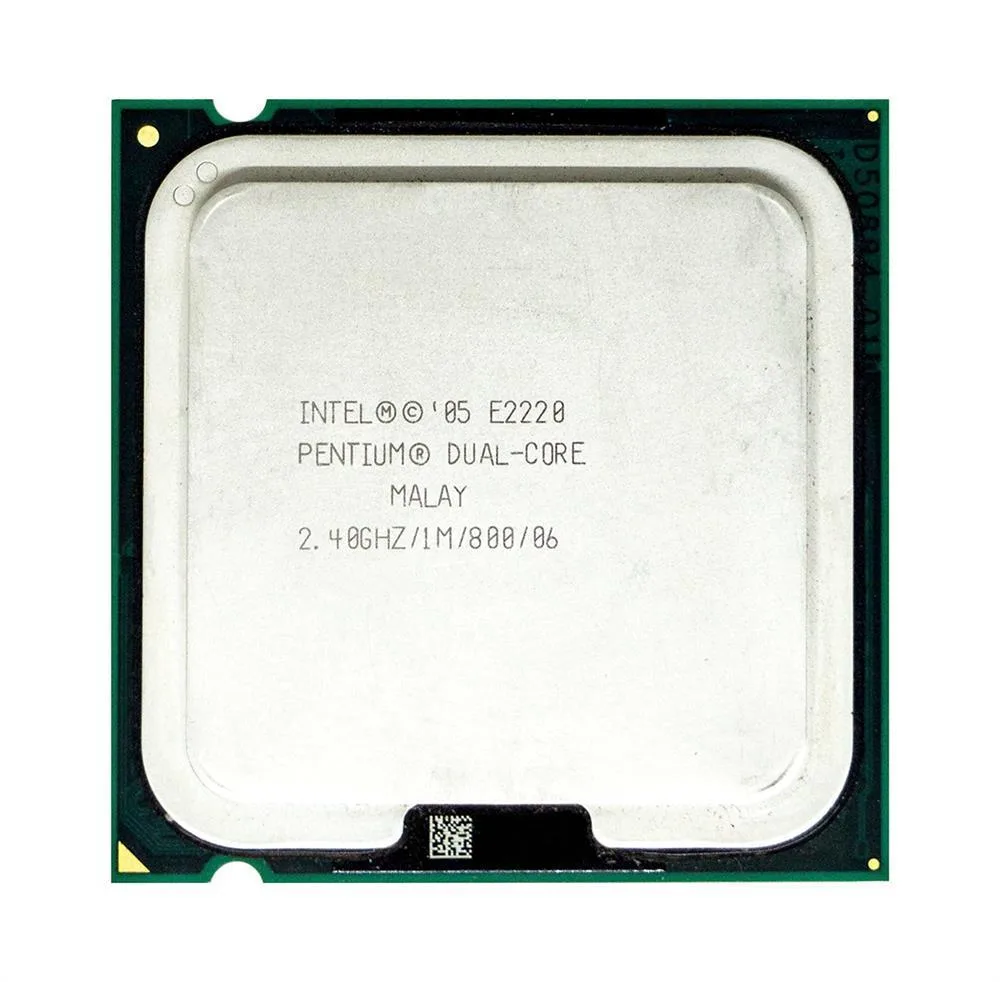 BX80557E2220 - Intel Pentium E2220 Dual Core 2.40GHz 800MHz FSB 1MB L2 Cache Socket LGA775 Desktop Processor