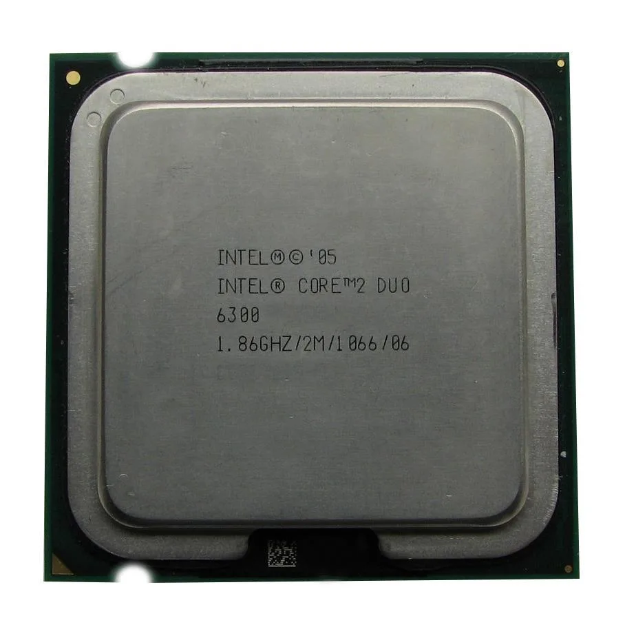 BX80557E6300T2 - Intel Core 2 Duo E6300 1.86GHz 2MB L2 Cache 1066MHz FSB Socket LGA775 65NM Processor