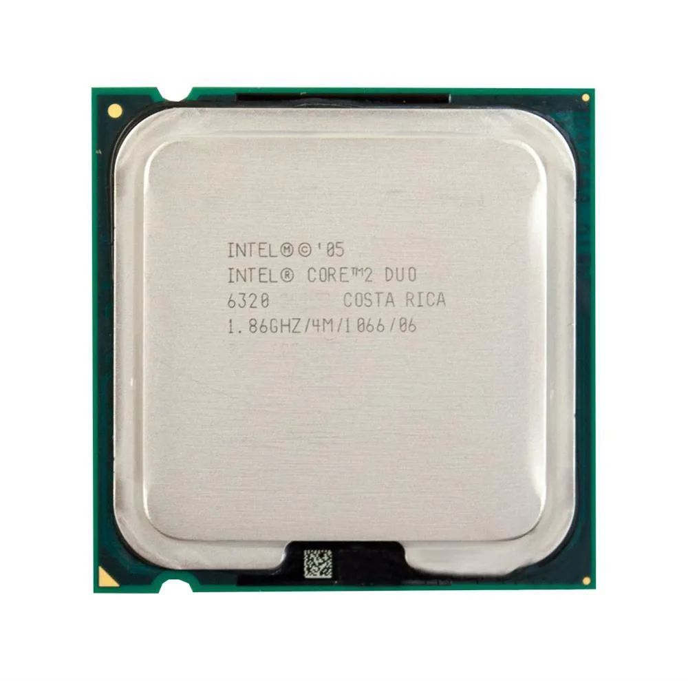 BX80557E6320 - Intel Core 2 Duo E6320 1.86GHz 1066MHz FSB 4MB L2 Cache Socket PLGA775 Desktop Processor