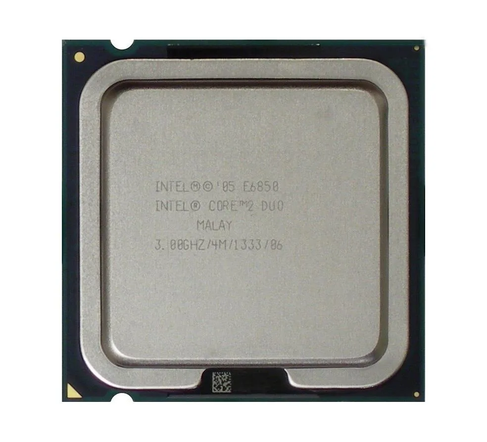 BX80557E6850 - Intel Core E68502 DUO 3.0GHz 4MB L2 Cache 1333MHz FSB Socket LGA-775 65NM Processor