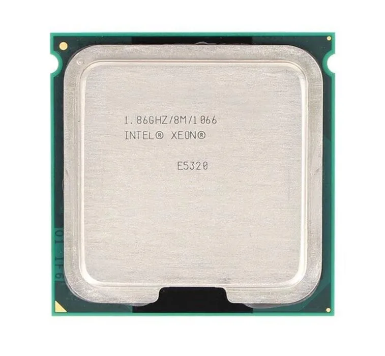 BX80563E5320A - Intel Xeon E5320 Quad Core 1.86GHz 8MB L2 Cache 1066MHz FSB Socket LGA771 65NM 80W Processor