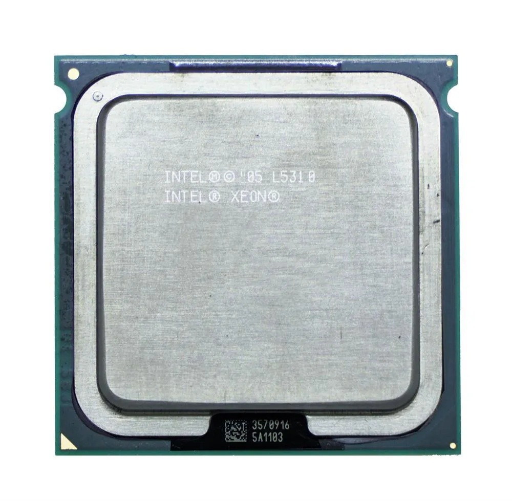 BX80563L5310P - Intel Xeon L5310 Quad Core 1.60GHz 1066MHz FSB 8MB L2 Cache Socket PLGA771 Processor