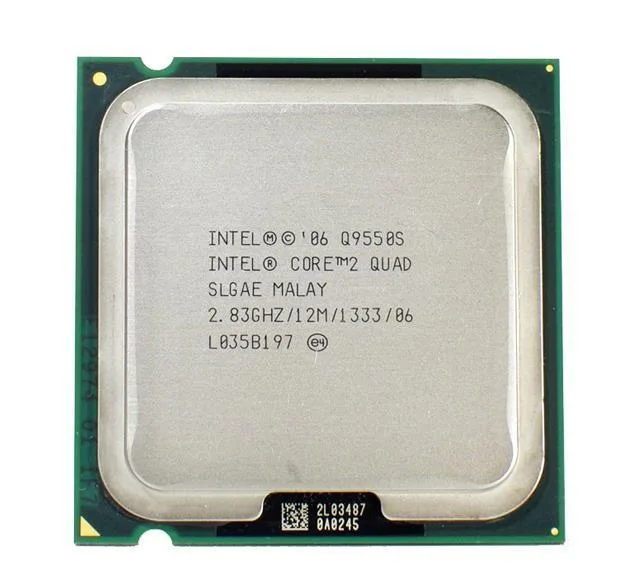 BX80569Q9550S - Intel Core 2 Quad Q9550S 2.83GHz 1333MHz FSB 12MB L2 Cache Socket LGA775 Desktop Processor