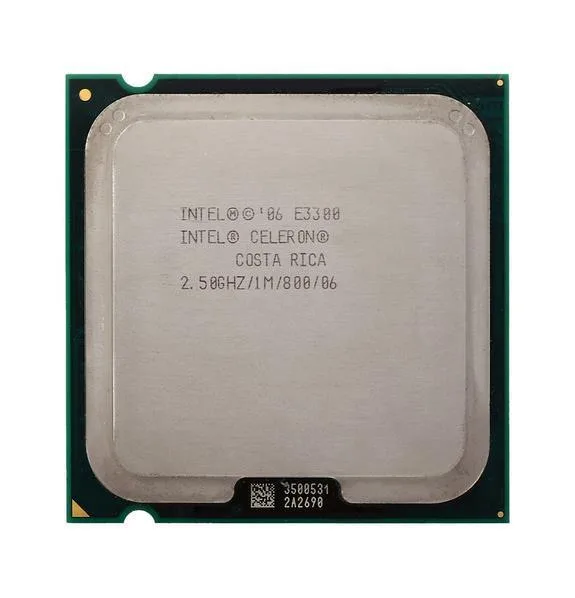 BX80571E3300 - Intel Celeron E3300 Dual Core 2.50GHz 800MHz FSB 1MB L2 Cache Socket LGA775 Desktop Processor