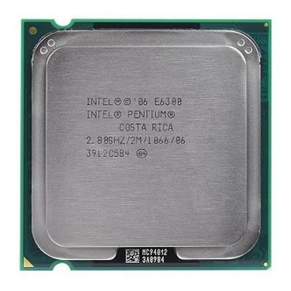 BX80571E6300 - Intel Pentium E6300 Dual Core 2.80GHz 1066MHz FSB 2MB L2 Cache Socket LGA775 Desktop Processor