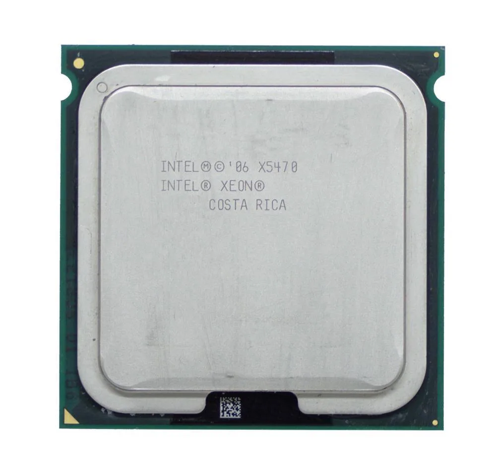 BX80574X5470P - Intel Xeon X5470 Quad Core 3.33GHz 12MB L2 Cache 1333MHz FSB Socket J(LGA771) 45NM 120