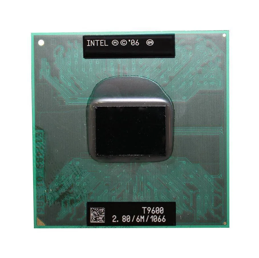 BX80576T9600 - Intel Core 2 DUO T9600 2.8GHz 6MB L2 Cache 1066MHz FSB Socket P 45NM 35W MOBILE Processor