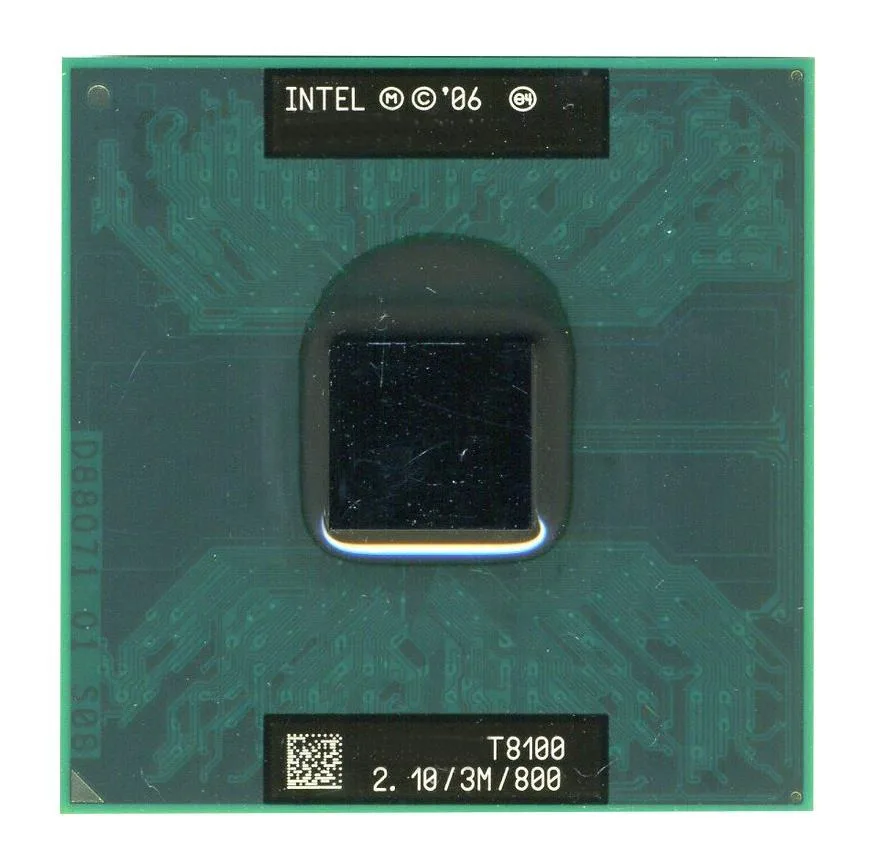 BX80577T8100 - Intel Core 2 Duo T8100 2.10GHz 800MHz FSB 3MB L2 Cache Socket PGA478 Notebook Processor