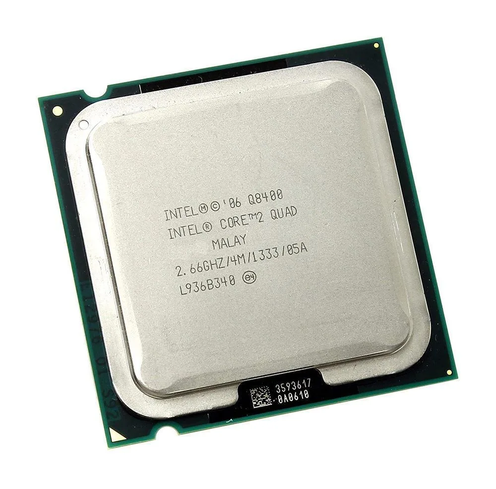 BX80580Q8400 - Intel Core 2 Quad Q8400 2.66GHz 1333MHz FSB 4MB L2 Cache Socket LGA775 Desktop Processor