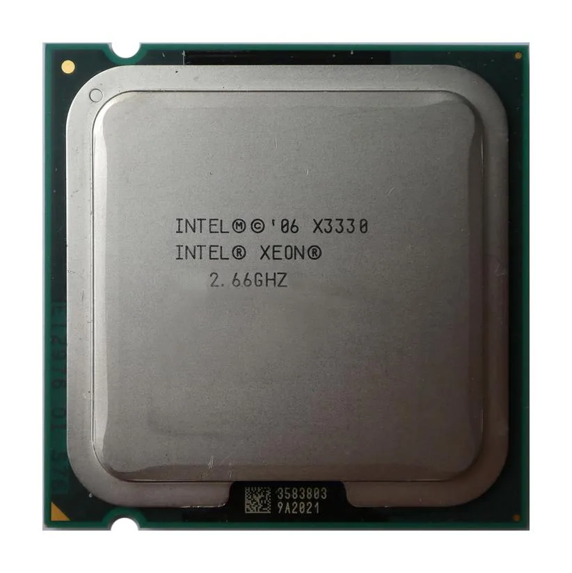 BX80580X3330 - Intel Xeon X3330 Quad Core 2.66GHz 1333MHz FSB 6MB L2 Cache Socket LGA775 Processor