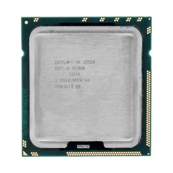 BX80601W3580 - Intel Xeon W3580 Quad Core 3.33GHz 6.40GT/s QPI 8MB L3 Cache Socket FCLGA1366 Server Processor