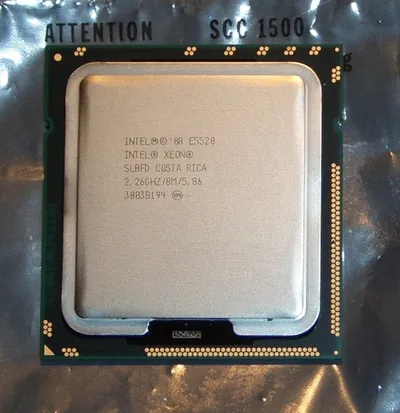 BX80602E5520 - Intel Xeon E5520 Quad Core 2.26GHz 5.86GT/s QPI 8MB L3 Cache Socket FCLGA1366 Processor