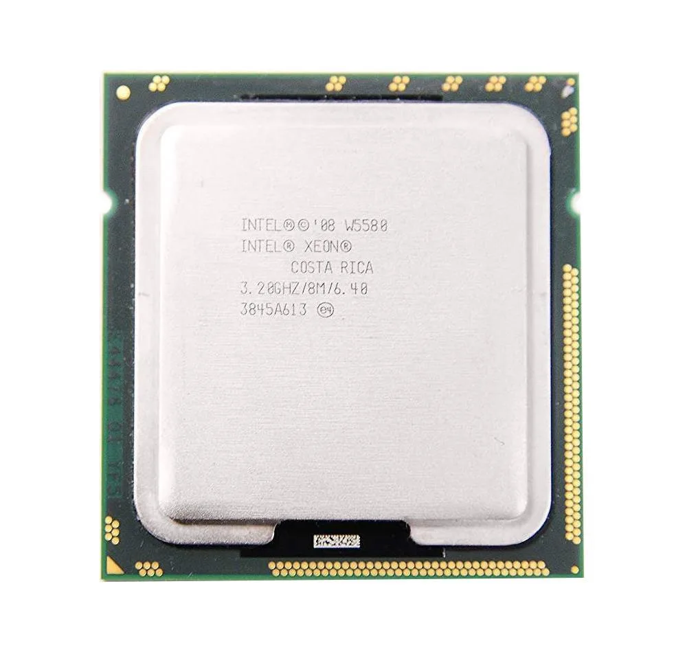 BX80602W5580 - Intel Xeon W5580 Quad Core 3.20GHz 6.40GT/s QPI 8MB L3 Cache Socket FCLGA1366 Processor