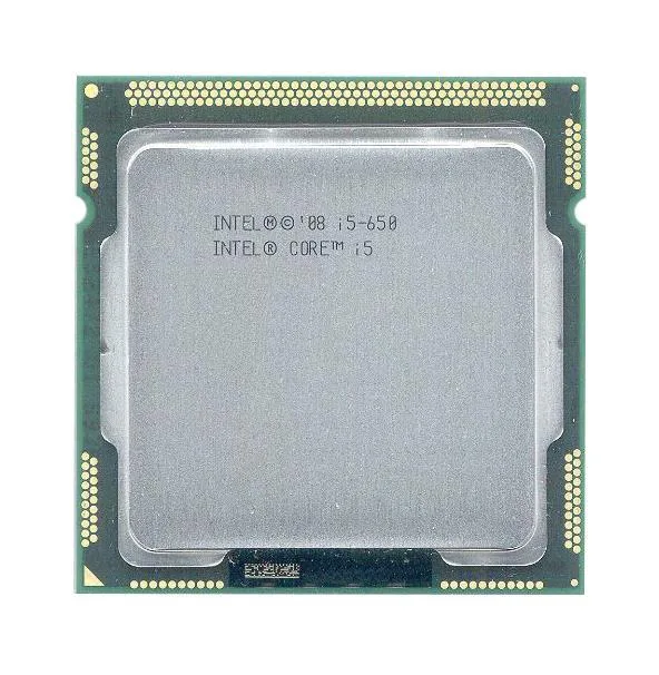 BX80616I5650 - Intel Core i5-650 Dual Core 3.20GHz 2.50GT/s DMI 4MB L3 Cache Socket FCLGA1156 Desktop Processor