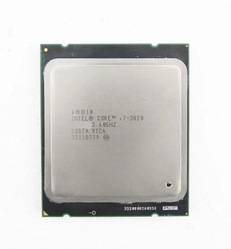 BX80619I73820 - Intel Core i7-3820 Quad Core 3.60GHz 5.00GT/s DMI 10MB L3 Cache Socket FCLGA2011 Desktop Processor