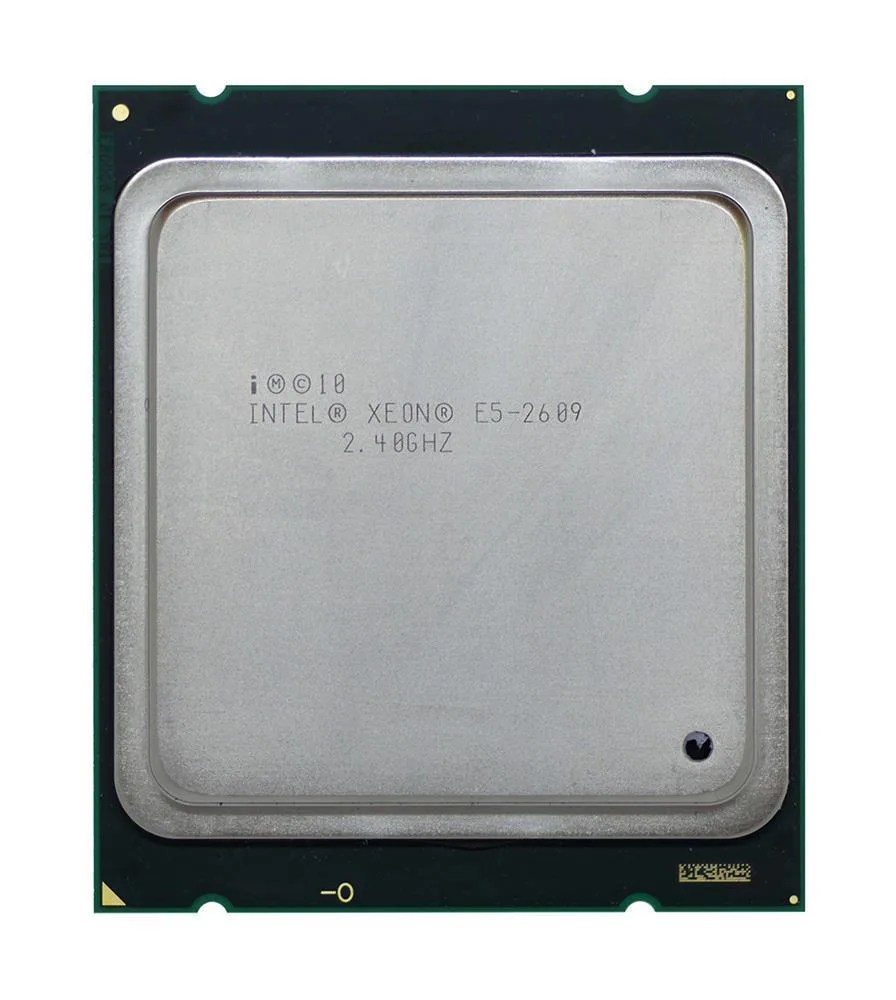 BX80621E52609 - Intel Xeon E5-2609 Quad Core 2.4GHz 10MB L3 Cache 6.4GT/s QPI Socket FCLGA-2011 32NM 80W Processor