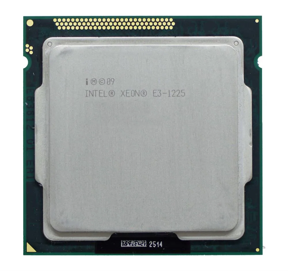 BX80623E31225 - Intel Xeon E3-1225 Quad Core 3.10GHz 5.00GT/s DMI 6MB L3 Cache Socket LGA1155 Processor