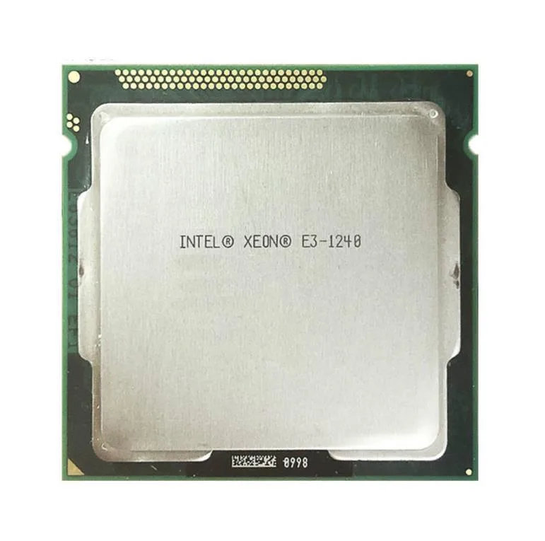 BX80623E31240 - Intel Xeon Quad Core E3-1240 3.3GHz 8MB SMART Cache 5.0GT/s DMI Socket LGA-1155 32NM 95W Processor