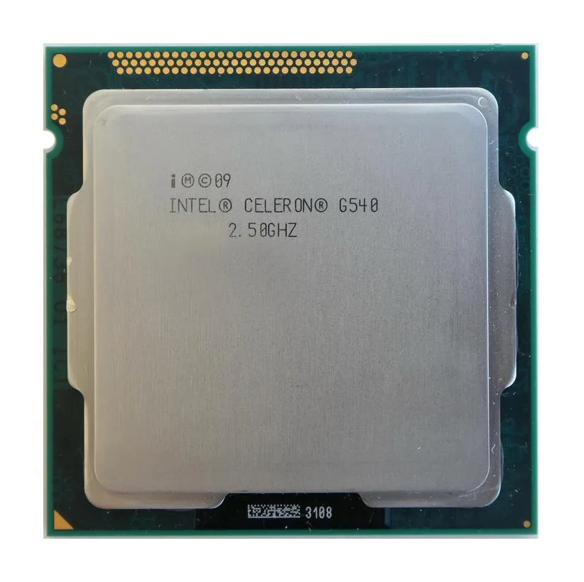 BX80623G540 - Intel Celeron G540 2.50GHz 5.00GT/s DMI 2MB L3 Cache Socket FCLGA1155 Processor