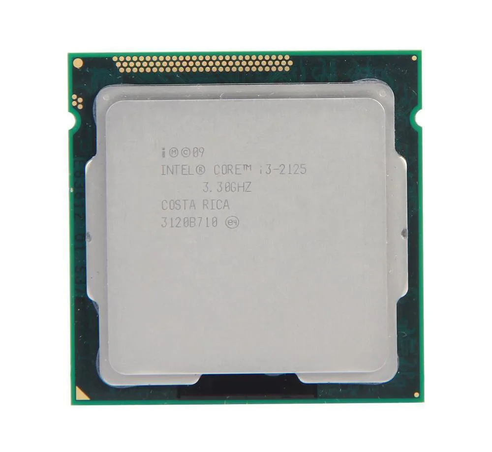BX80623I32125 - Intel Core i3-2125 Dual Core 3.30GHz 5.00GT/s DMI 3MB L3 Cache Socket FCLGA1155 Desktop Processor