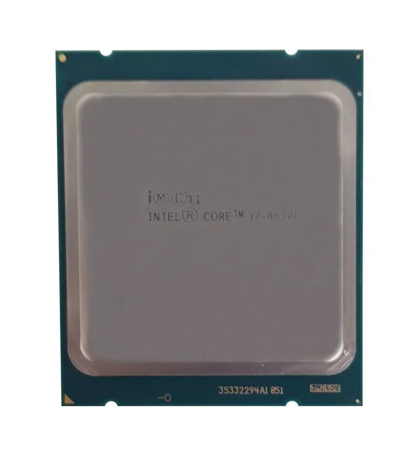 BX80633I74820K - Intel Core i7-4820K 3.70GHz 5.00GT/s DMI2 10MB L3 Cache Socket FCLGA2011 Desktop Processor