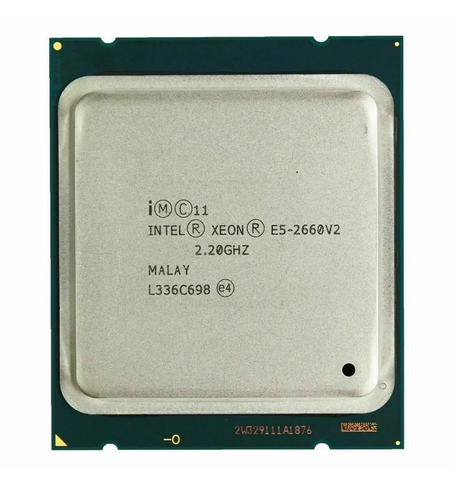 BX80635E52660V2 - Intel Xeon E5-2660V2 10 Core 2.2GHz 25MB L3 Cache 8GT/s QPI Speed Socket FCLGA-2011 22NM 95W Processor