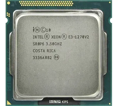 BX80637E31270V2 - Intel Xeon E3-1270 v2 Quad Core 3.50GHz 5.00GT/s DMI 8MB L3 Cache Socket FCLGA1155 Processor
