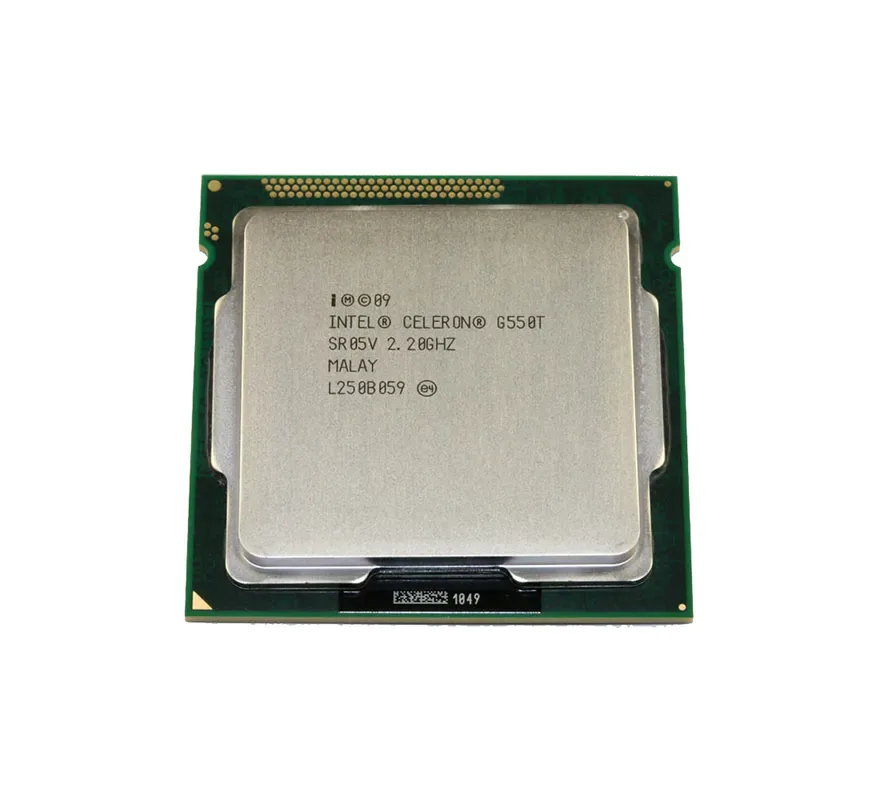 BX80637G1610-SY - Intel Celeron G550T 2-Core 2.20GHz 5GT/s DMI 2MB Cache Socket FCLGA1155 Processor