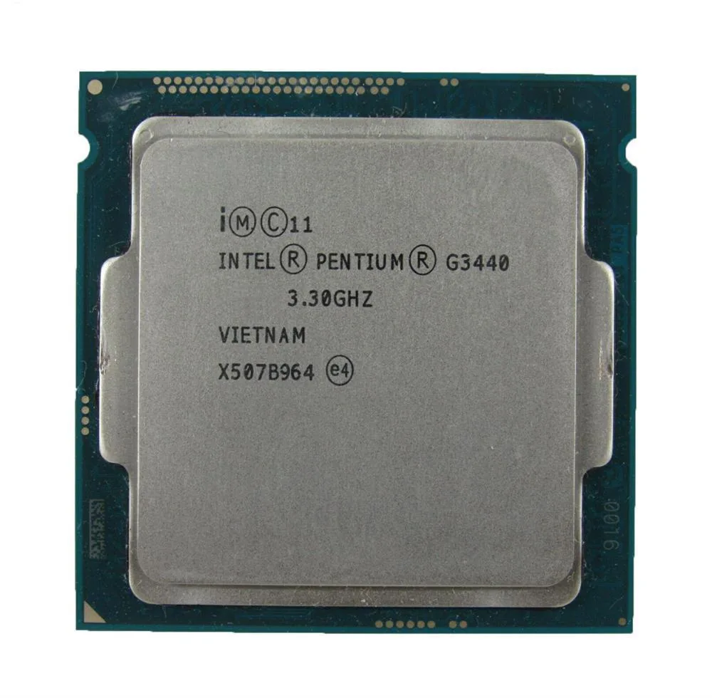 BX80646G3440 - Intel PENTIUM G3440 Dual Core 3.3GHz 3MB SMART Cache 5GT/s DMI2 Socket FCLGA1150 22NM 53W Processor