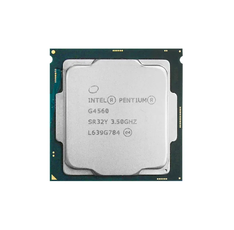 BX80677G4560 - Intel Pentium G4560 2-Core 3.50GHz 8GT/s DMI3 3MB Cache Socket FCLGA1151 Processor
